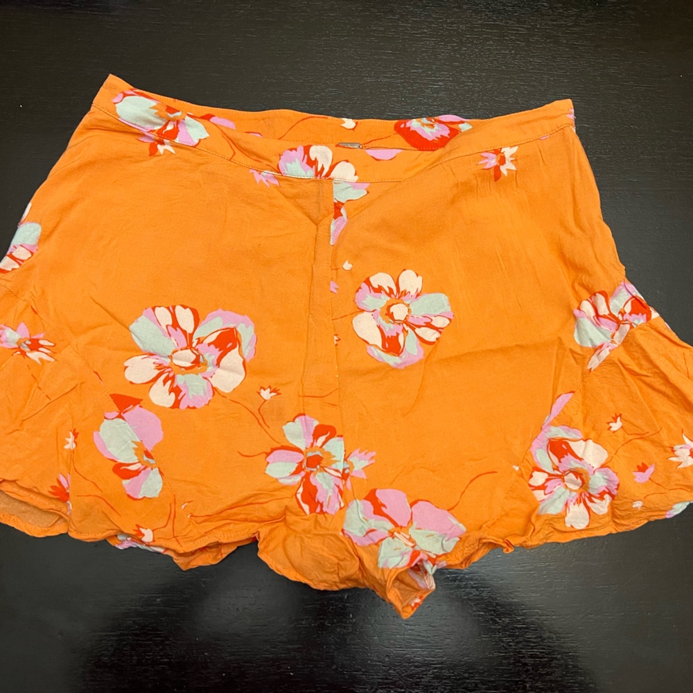 Free People floral shorts